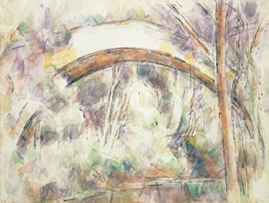 Kolmen hyppyn silta tekijältä Paul Cézanne