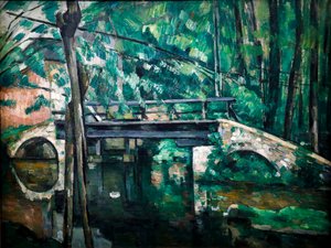 Maincy Bridge tekijältä Paul Cézanne