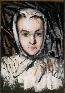Marie Cézanne, taiteilijan sisar (recto), taiteilijan äiti (verso) tekijältä Paul Cézanne