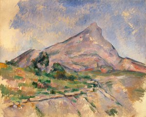 Mont Sainte-Victoire tekijältä Paul Cézanne