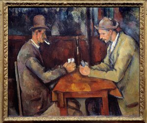 Kortinpelaajat tekijältä Paul Cézanne