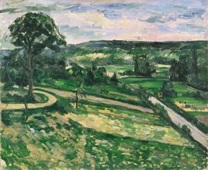 The Tree by the Bend tekijältä Paul Cézanne