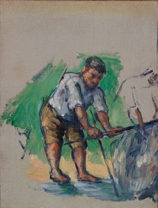 Kaivonporaus (Le Foreur) tekijältä Paul Cézanne