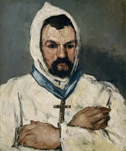 Antoine Dominique Sauveur Aubert s. 1817, taiteilijasetä, munkina, 1866. tekijältä Paul Cézanne