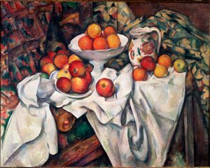 Omenat ja appelsiinit tekijältä Paul Cézanne
