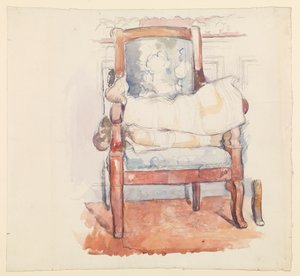 Nojatuoli, noin 1885-1890 tekijältä Paul Cézanne