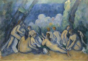 Kylpijät (Les Grandes Baigneuses) tekijältä Paul Cézanne
