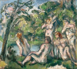 Cezannen, Paulin uimarit (1839-1906) tekijältä Paul Cézanne