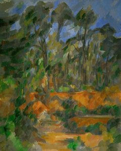 Clairière tekijältä Paul Cézanne