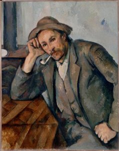 Fumeur accoudé tekijältä Paul Cézanne