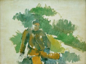 Garçon assis (Paul Cézanne fils?) tekijältä Paul Cézanne