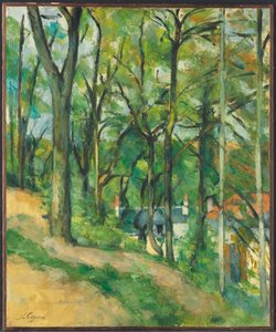 La Côte Saint-Denis Pontoisen kaupungissa tekijältä Paul Cézanne