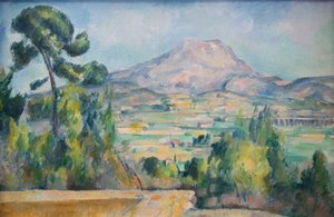 Sainte-Victoire-vuori tekijältä Paul Cézanne