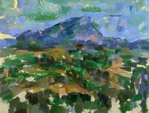 Sainte-Victoire-vuori tekijältä Paul Cézanne