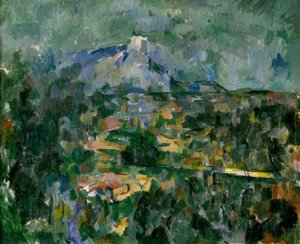 Sainte-Victoire-vuori tekijältä Paul Cézanne