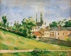La Route Montant - Le Chemin qui monte tekijältä Paul Cézanne