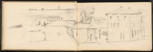 Maisema lähellä Aix-en-Provencea tekijältä Paul Cézanne