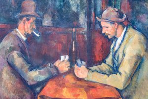 Kortinpelaajat, Cézanne, Musée d