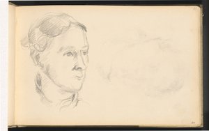 Rouva Cezanne tekijältä Paul Cézanne