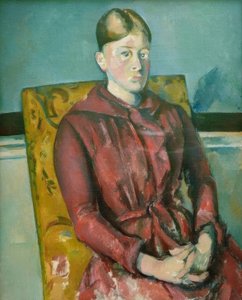 Madame Cézanne au fauteuil jaune tekijältä Paul Cézanne