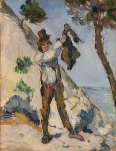 Mies takin kanssa tekijältä Paul Cézanne
