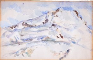 Mont Sainte-Victoire (Sainte-Victoire-vuori) tekijältä Paul Cézanne