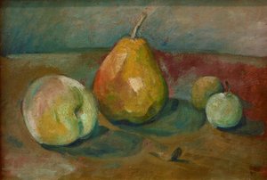 P.Cézanne, Stilleben mit Birnen und…