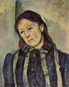Madame Cézannen muotokuva tekijältä Paul Cézanne