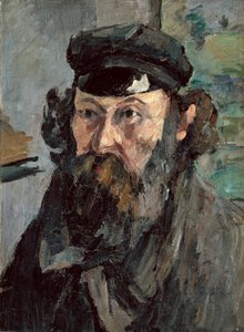 Omakuva hatun kanssa tekijältä Paul Cézanne