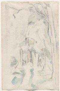 Polku metsässä tekijältä Paul Cézanne