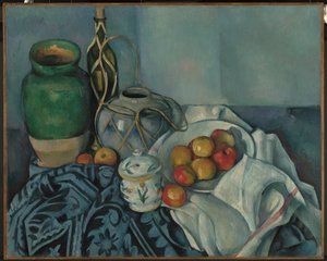 Asetelma omenoiden kanssa tekijältä Paul Cézanne