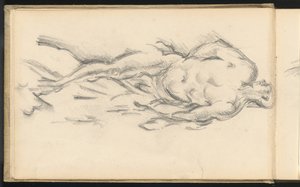 Tutkimus Pugetin "Milo of Crotonasta" tekijältä Paul Cézanne