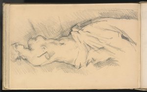 Tutkimus "Venus de Milosta" tekijältä Paul Cézanne