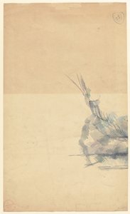 Tutkimus kalliosta [verso] tekijältä Paul Cézanne