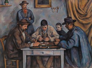 Kortinpelaajat tekijältä Paul Cézanne
