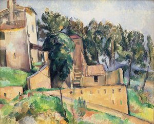 The House at Bellevue, 1890-92 tekijältä Paul Cézanne