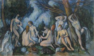Suuret uimarit tekijältä Paul Cézanne