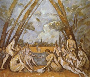 Suuret uimarit tekijältä Paul Cézanne