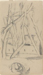Pieni silta [recto] tekijältä Paul Cézanne