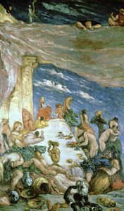 The Orgy, n. 1866-68 (öljy kankaalle) tekijältä Paul Cézanne