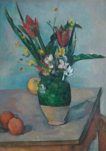 Tulppaanimaljakko tekijältä Paul Cézanne