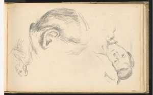 Kolme päätä, yksi Madame Cézannesta tekijältä Paul Cézanne