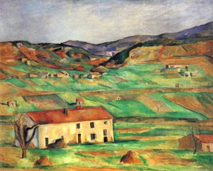 Gardannen ympäristö tekijältä Paul Cézanne