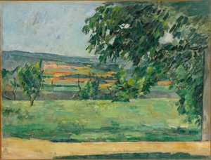 Näkymä Jas de Bouffanista, 1875-1876. tekijältä Paul Cézanne