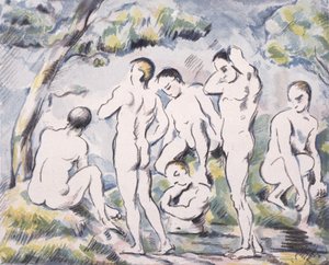 Pienet uimarit tekijältä Paul Cézanne, Auguste Clot