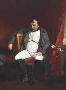 Napoleon Fontainebleaussa ensimmäisen luopumisen aikana - 31. maaliskuuta 1814, 1845 tekijältä Paul Delaroche
