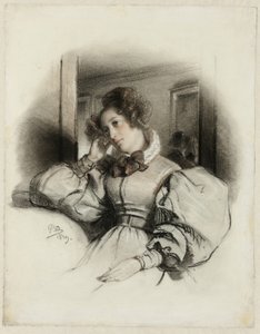 Muotokuva rouva E.D. tekijältä Paul Delaroche