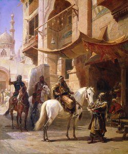 Arabisoturit kadulla,