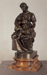 Hyväntekeväisyys (pronssi) tekijältä Paul Dubois