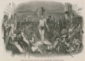 Solomon Eagle saarnaa parannusta ruton aikana (kaiverrus) tekijältä Paul Falconer Poole